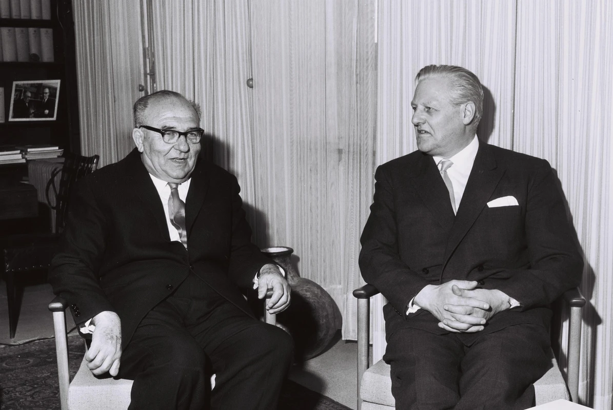 Official portrait of Prime Minister Levi Eshkol
