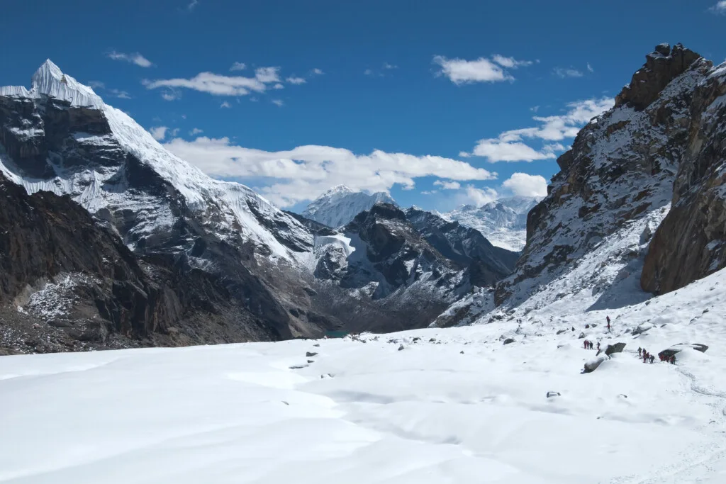 Himalayas mountain range in Nepal